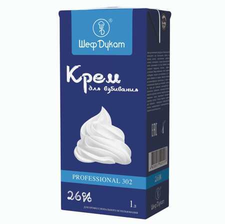 Крем Шеф Дукат (302) 26% 1л